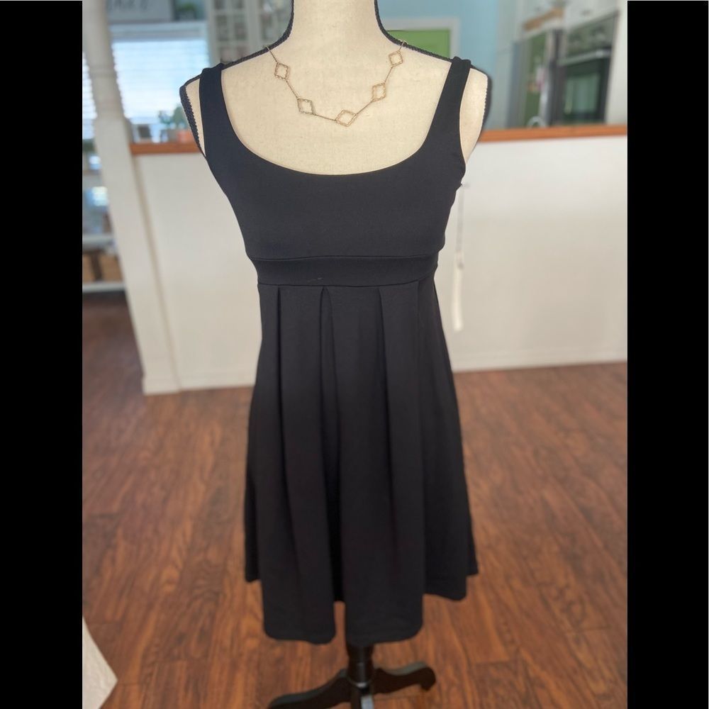 Y2K Mini Dress in Black XS